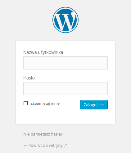 wordpress login