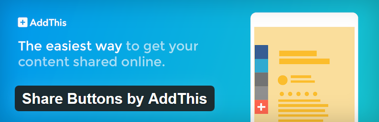  AddThis - 12 najlepszych wtyczek WordPress