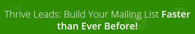 Thrive Leads - 12 najlepszych wtyczek WordPress