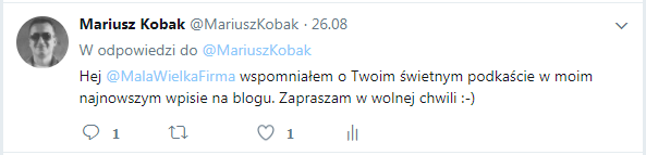 SEO na blogu twitter