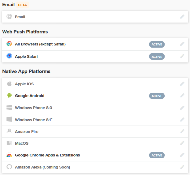 OneSignal notyfikacje push konfiguracja