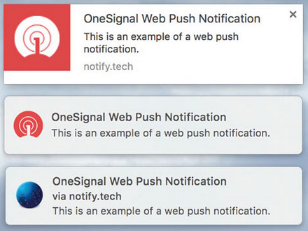 OneSignal powiadomienia push w przegladarce